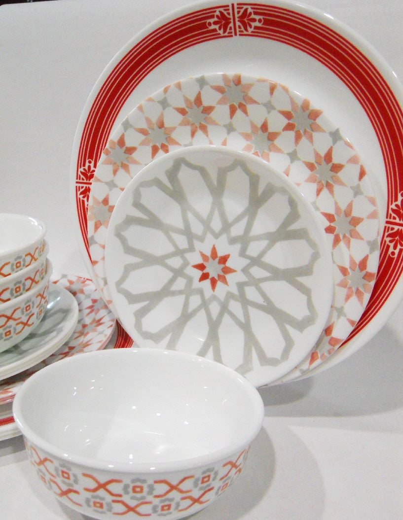 Corelle Amalfi Verde Bread & Butter Plates – 6 3/4” Set Of 6 – Glass Dinnerware
