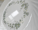❤️ NEW Corelle CALLAWAY Ivy Oblong SERVING PLATTER 12x10 Embossed Swirls GREEN