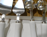 NEW 4-pc Corelle CALLAWAY Ceramic SERVING SET Utensils Spatula Servers & Spoons