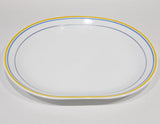 *NEW Corelle CASA FLORA ~ BELLA VISTA SERVING PLATTER Plate *Mexico Blue Yellow