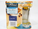 ❤️ NEW 4 Corelle CASA FLORAL 16-oz TUMBLER GLASSES Bella Vista Mexico Blue Yellow