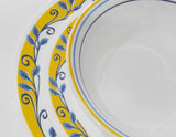 NRM Corelle CASA FLORA Choose: 10 1/4 DINNER or 8 1/2 LUNCH PLATE Blue Yellow