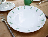 *NEW Corelle CITY GARDENS *Choose 10 1/4 DINNER or 8 1/2 LUNCH PLATE Leaf Green