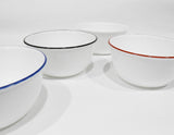 ❤️ New CORELLE 28-oz SOUP Chili BOWL *Choices: Cafe Banded WHITE CAFE BLACK BLUE RED