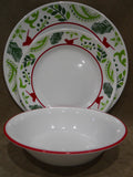 ❤️ 16-pc Corelle BIRDS and BOUGHS Dinnerware Set *CHRISTMAS + 2014 Holiday Plate