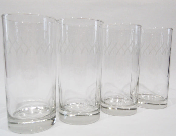 ❤️ NEW 4 Corelle ENHANCEMENTS 16-oz GLASSES 6