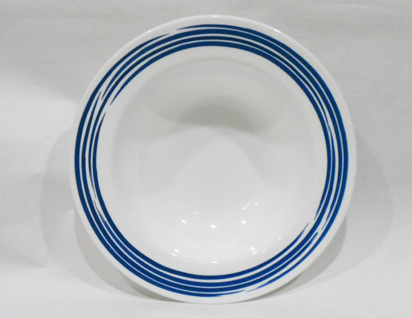 ❤️ CORELLE BRUSHED STROKES 28-oz Large ENTREE BOWL Serving Pasta COBALT BLUE