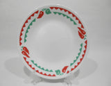 ❤️ NEW Corelle FIESTA 6 3/4" BREAD / APPETIZER PLATE *Red Green Chili Peppers