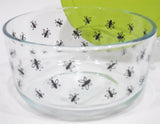 *New PYREX Simply Store 4 Cup FIREFLIES Storage Bowl *Green Summer Insects Bugs