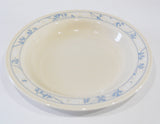 ❤️ NRM Corelle FIRST OF SPRING 15-oz Flat Rim SOUP BOWL Pasta *White Blue Blossoms