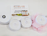 *NEW Finishing Touch FLAWLESS CLEANSE Spinning Spa Brush Shower Bath Exfoliate