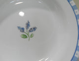 ❤️ Corelle 9" FRENCH LILAC 15-oz BOWL Flat Rimmed Floral Soup Pasta Plate