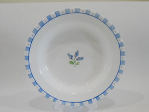 ❤️ Corelle 9" FRENCH LILAC 15-oz BOWL Flat Rimmed Floral Soup Pasta Plate