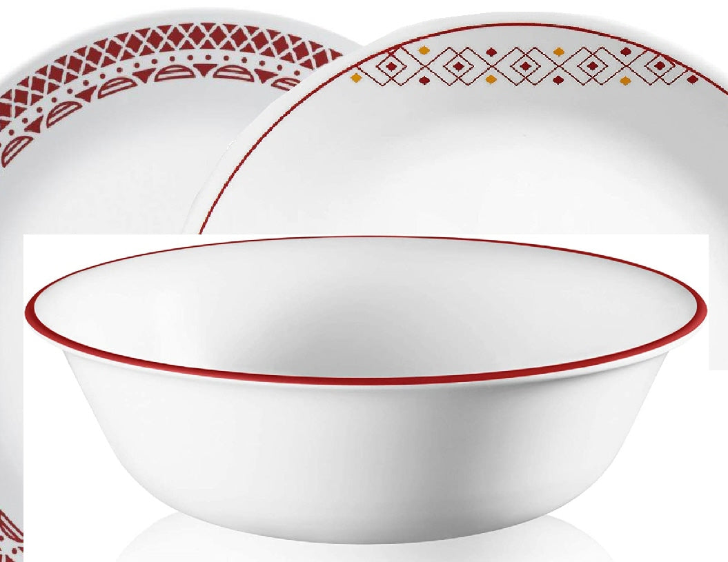 ️ NEW Corelle RED 18-oz SOUP Cereal Bowl *Fusion Chili / Cordoba / Ra ...