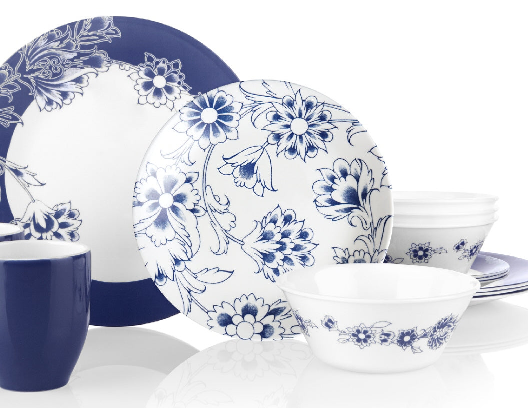 Corelle Signature INDIGO BLOOMS Choose: 11