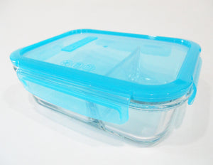 3.4 Cup PYREX MEALBOX *Choose BLUE or PINK Meal Prep Leftover Divided Storage