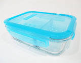 3.4 Cup PYREX MEALBOX *Choose BLUE or PINK Meal Prep Leftover Divided Storage