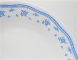 ❤️ EUC Vtg. 1980's Corelle by Corning MORNING BLUE 10 1/4" DINNER PLATE Delicate Floral