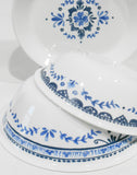 ❤️ 3-pc Corelle PORTOFINO SERVING SET 1 & 2-Qt Bowls & Platter *Italian Coast Blue Tiles