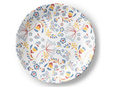 Corelle PRAIRIE GARDEN 8 1/2" LUNCH PLATE **Choose: RED or GRAY Colorful Floral