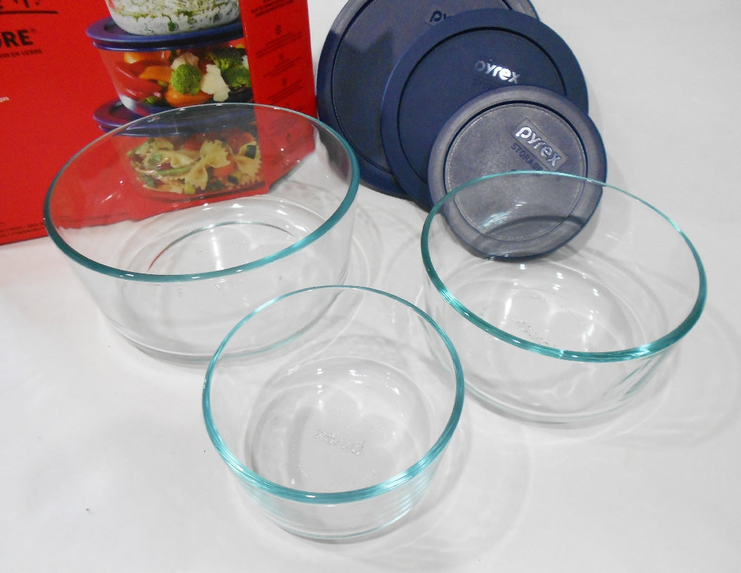 Cup Wood Lid Pyrex Pyrex Lids Replacement Pyrex 6-piece Glass Food