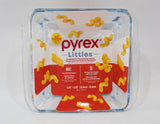 ❤️ 3-pc PYREX LITTLES Single-Serve Glass BAKEWARE 28 24 18-oz *Toaster Oven Size