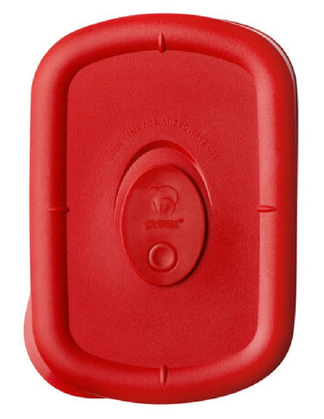 Pyrex 7211R-PC 4-Lock/Freshlock Poppy Red Replacement Lid Cover