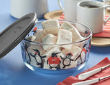 ❤️ PYREX 4 Cup CHRISTMAS Storage Bowl U-PICK:  GNOME ELF or JUST CHILLIN' PENGUINS