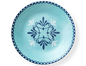 Corelle Signature SORRENTO 6 3/4 BREAD Appetizer PLATE *Italy Turquoise Blue