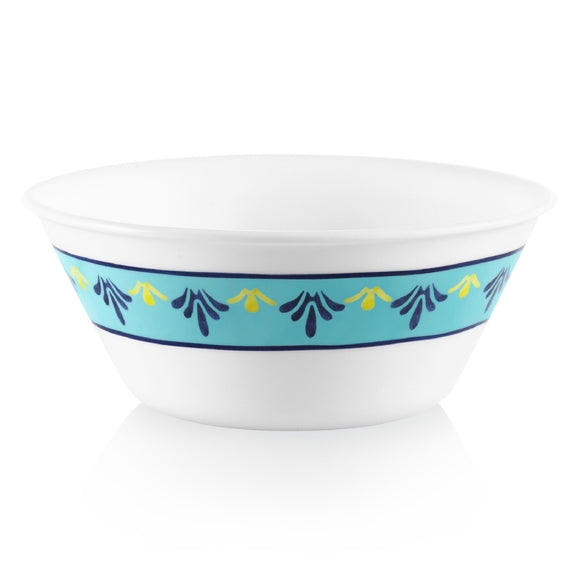 Corelle Signature SORRENTO 21.5-oz SOUP Cereal Salad BOWL *Italy Turquoise Yellow