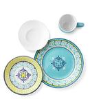 Corelle Signature SORRENTO Choose: 11" Dinner OR 8 1/2 Lunch PLATE *Italy Turquoise Yellow