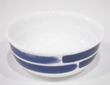 *NEW Corelle VIVID SPLASH 16-oz SOUP CEREAL BOWL *Bold Indigo Blue Brushstrokes