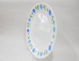 ❤️ NR Mint CORELLE Livingware SPRING BLUE 10 1/4" DINNER PLATE Retro Floral