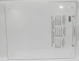 ❤️ Corelle SHADOW IRIS 15x12 COUNTER SAVER Tempered Glass Hot Plate Cutting Board