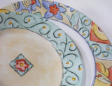 ❤️ Corelle WATERCOLORS Choose: 8 1/2 LUNCH or 10 3/4 DINNER PLATE Floral Fruit