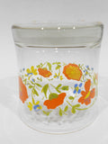 ❤️ 1 Corelle Corning WILDFLOWER Floral 10-oz ROCKS GLASS Old Fashioned Juice