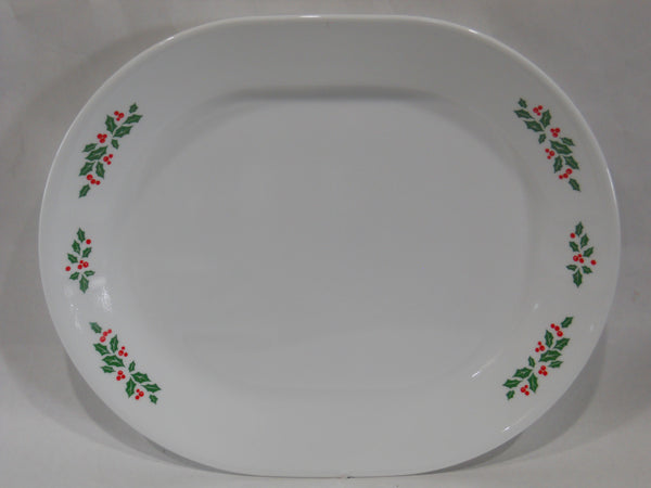 Corelle Pyrex Winter Holly Leaf Christmas Replacement Dishes Bowls Platter