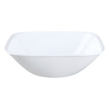 16-pc Corelle PURE WHITE SQUARE Dinnerware Set *Dinner, Lunch Plates, Bowls & Mugs