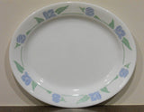 *NEW Corelle FRIENDSHIP 9 1/2 x 7 3/4 OVAL PLATTER Entree Plate Pastel Floral